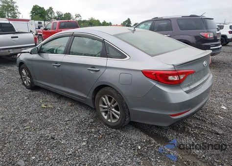 2017 Hyundai Sonata Eco from USA, damaged, VIN 5NPE24AA7HH529345